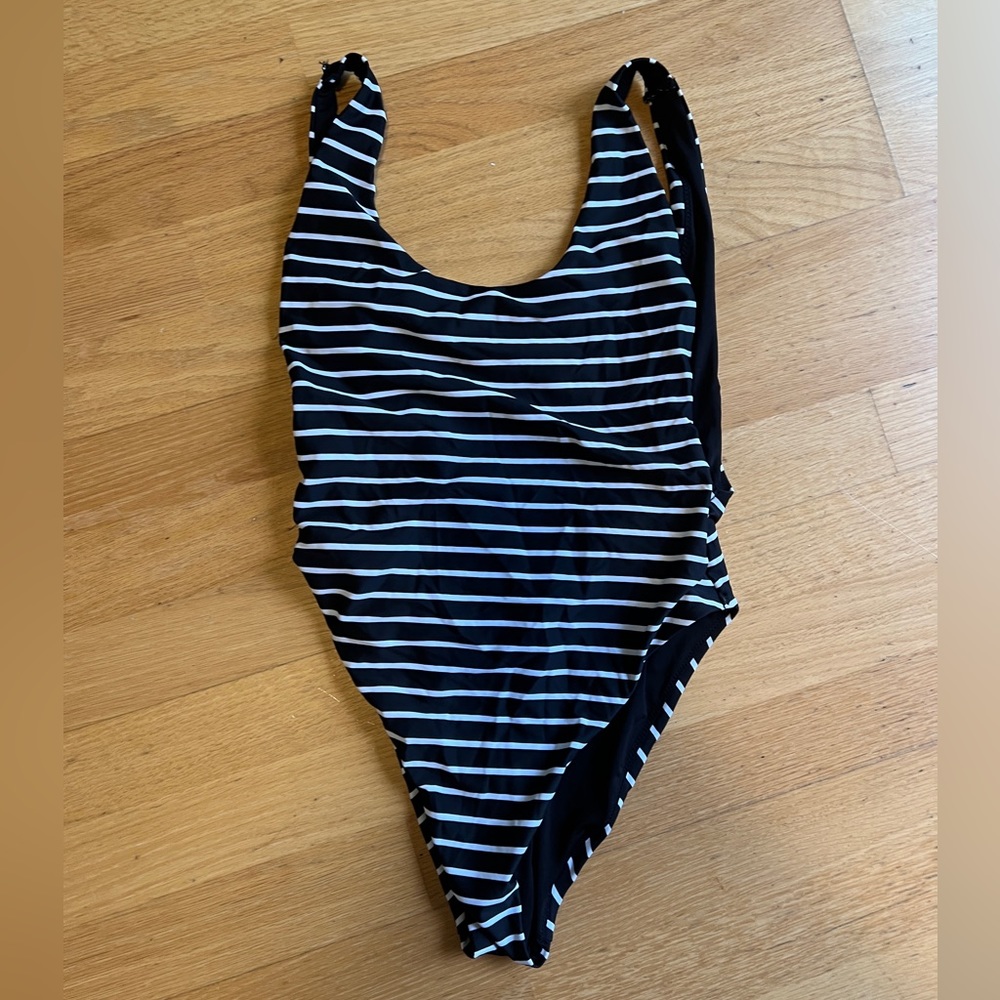 Aerie Striped Swimsuit
